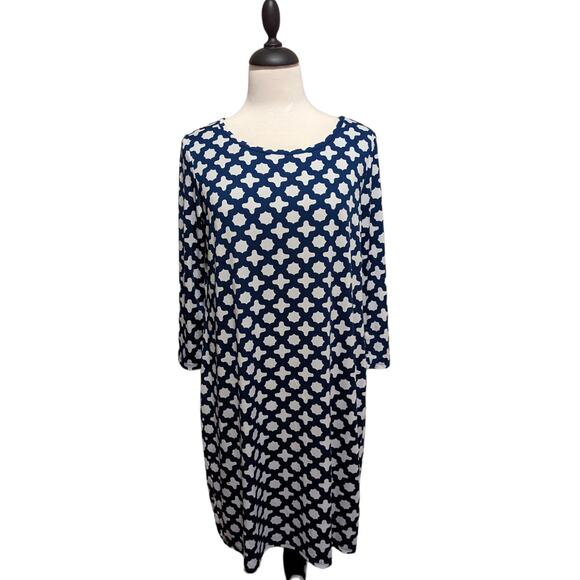 Mud Pie Navy Dress Size M - Picture 1 of 4